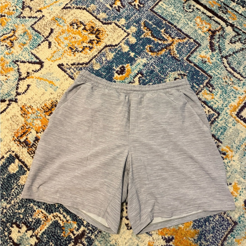 Men’s Lululemon pacebreaker shorts, 7” lined, size large